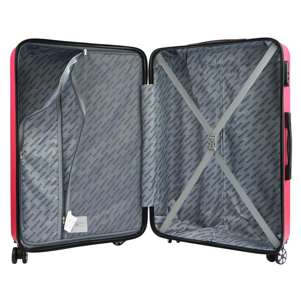Hard Travel Suitcase On Wheels by Gregorio