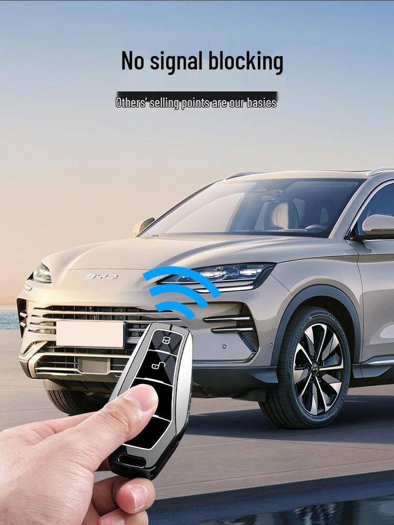 BYD Han DMi Key Case Compatible with Tang Yuan, EV, Song Pro, Qin Plus, Seagull L, Dolphin.