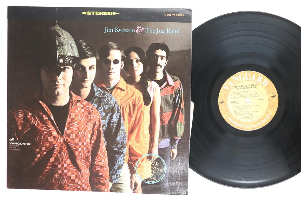 LP Record JIM KWESKIN THE JUG BAND See Reverse Side For Title VSD79234 VANGAURD US Rock Used