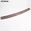 For Hyundai Tucson   Exterior Rear Trunk Bumper Foot Plate Tailgate Door Sill Scuff Guard Plate Accessories Car Styling