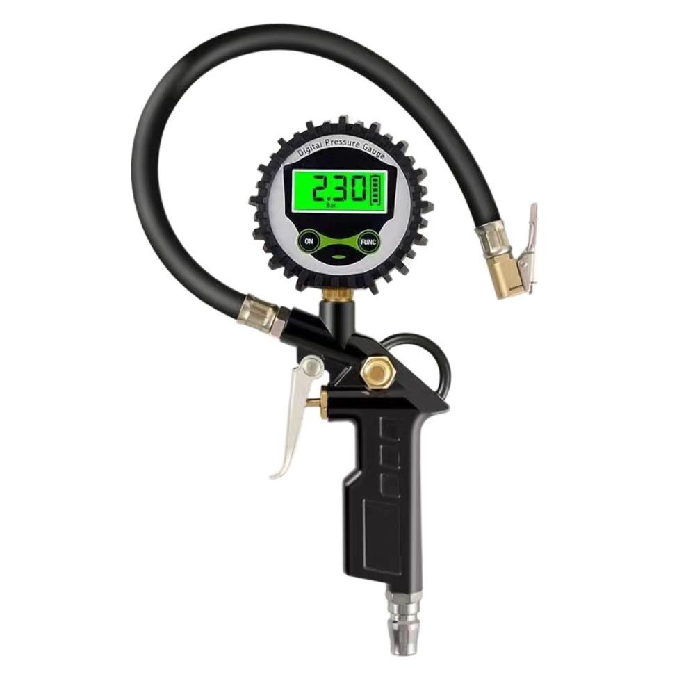 Meter Display Tire Air Pressure Gauge 0-16Bar Inflator Pump Tools  SUV Tire Inflation