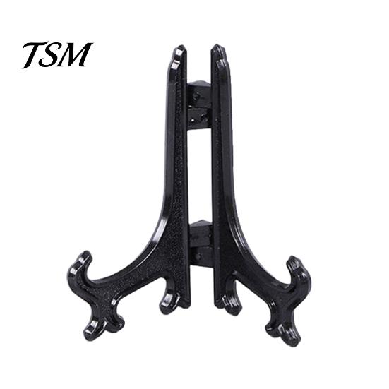 Picture Frame Display Plate Rack Safe Wide Application Triangle Structure Dish Portable Easels Holder for Hotel Kitchen Easel