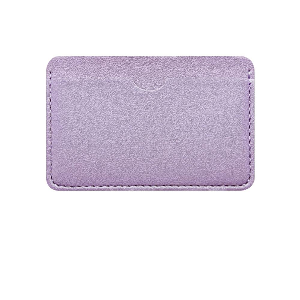 Credit Card Case Portable Bank Card Holder Pu Leather Card Holder Compact Id Badge Protector For Backpacks Bank Cards Credit
