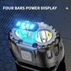 Portable Plastic LED Headlamp Mini USB Rechargeable Head Flashlight Long Lasting Hands-Free Powerful Headlamp Hiking