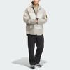 Adidas X National Geographic Color Block Double Layer Waterproof Outdoor Jacket Men Jacket Light-Brown IS9522