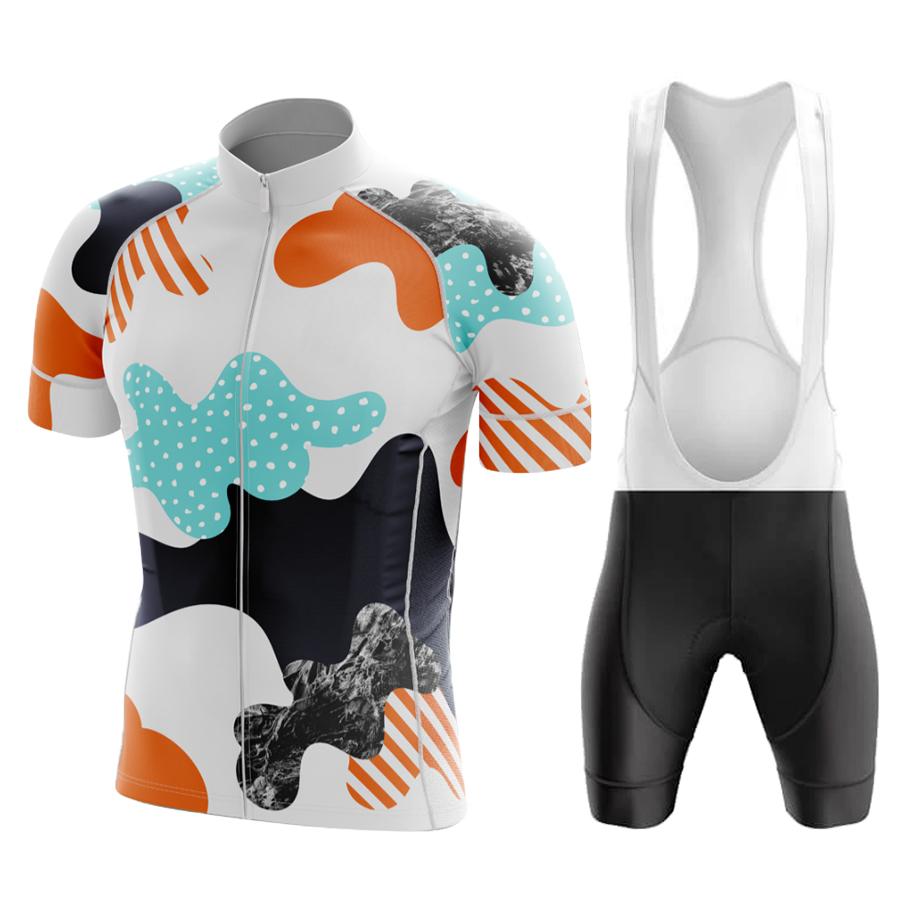 2026 Radsportbekleidung Shorts Mann Männer Sommerkleidung Herrenjacke Uniform Trikot Set Laserschnitt Trägerhose Mtb Männliche Fahrradhosen