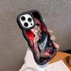 Jujutsu Kaisen Sukuna Mobiele Telefoonhoesje voor iPhone 17 16 15 14 13 12 11 Air Pro Max Plus Golvende Rand TPU Kleurrijke Cover Mobiele Telefoons