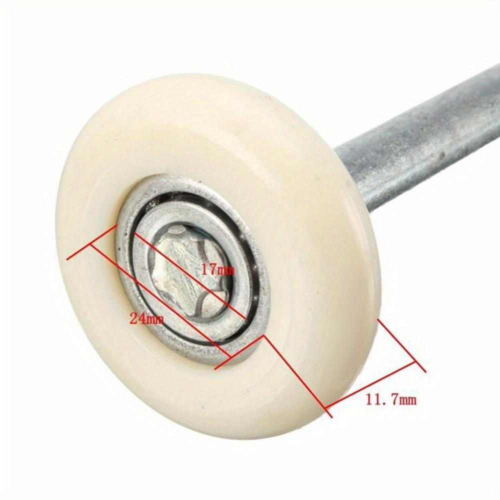 1PCS Heavy Duty Nylon Garage Door Roller Wheel Ball Sealed Bearing 105mm Length