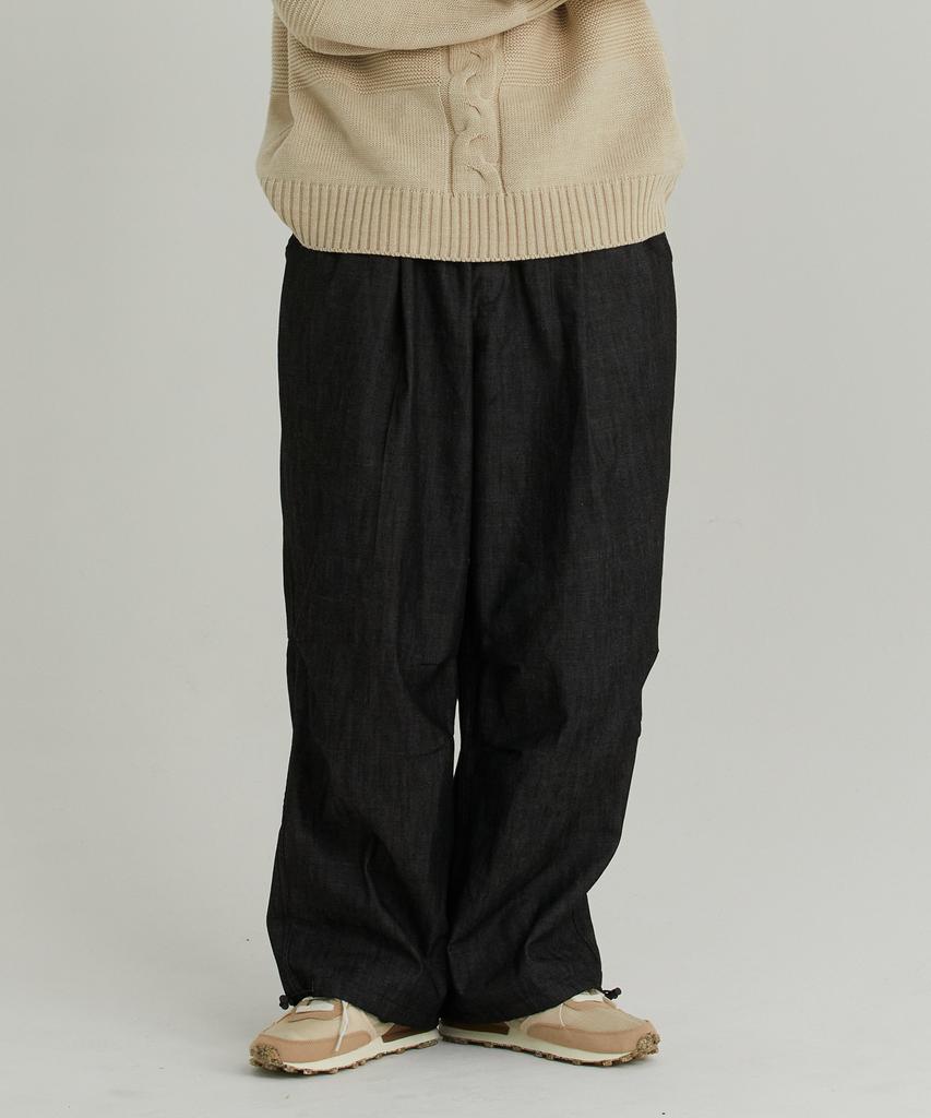 OTHERFITS Balloon Denim Pants Of38 (Black)