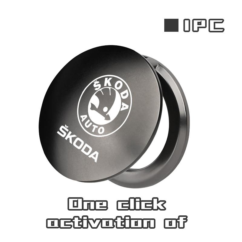 Car Engine Start Stop Push Button Switch One-click Start For Skoda Fabia 1 2 Octavia a7 RS Superb Rapid Yeti Karoq Vision OO666
