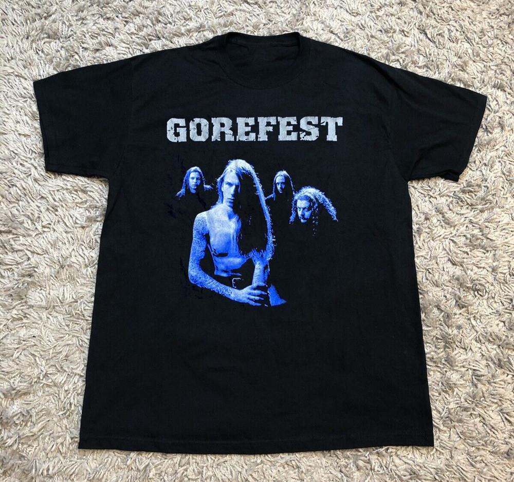 VINTAGE 90S GOREFEST Band T Shirt Full Size S to 5Xl  HH1086 Unisex T-Shirt S