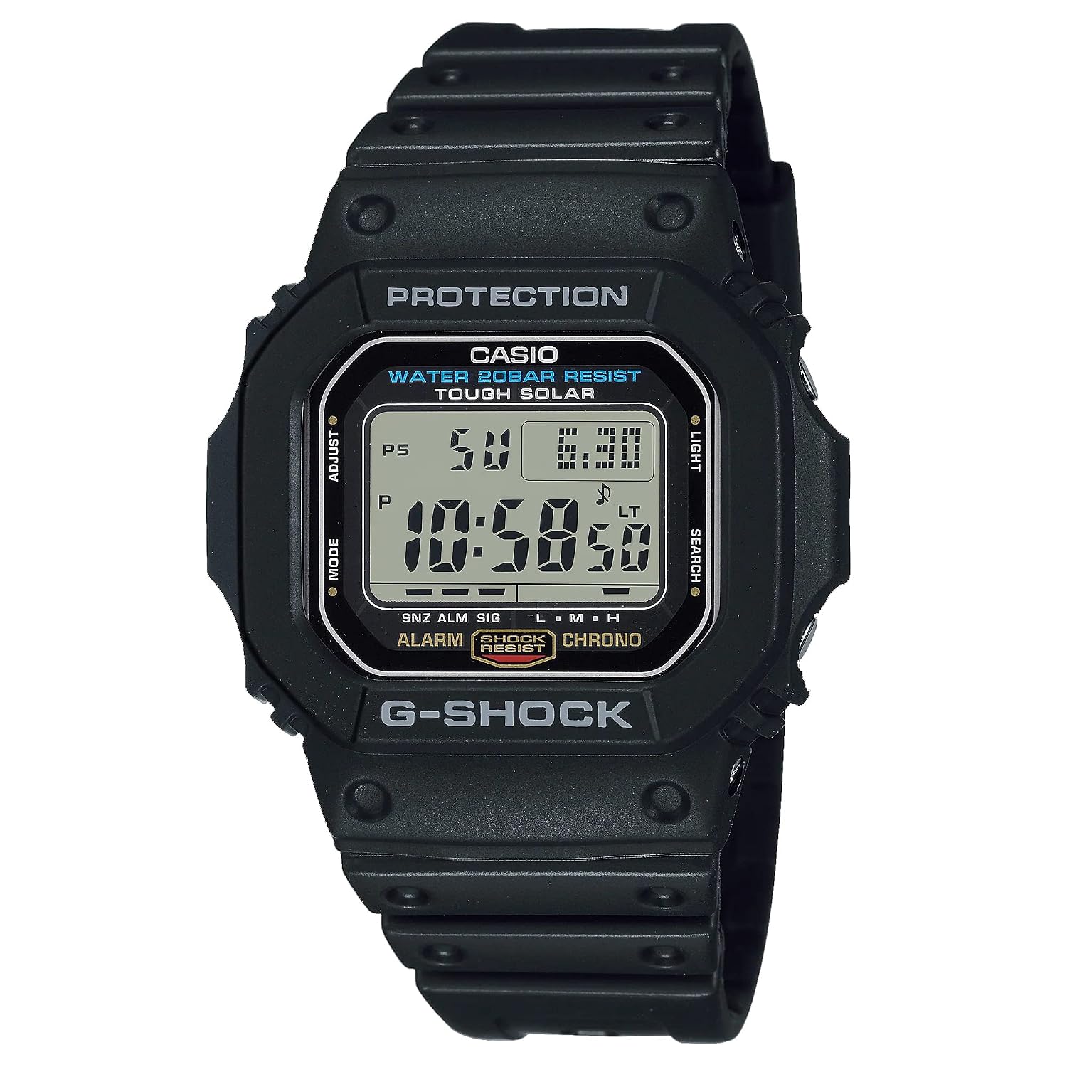 Casio rokas pulkstenis G-Shock G-5600UE-1 saules