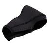 Swagell Car Gear Shift Cover, Leather Shift Lever Cover for 2017, 1 Piece Black Leather Cover Gear Shifter Knob