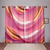 90% stínování tlusté vykreslení abstraktní umění vlnité zatemňovací okenní závěs pro ložnici obývací pokoj koupelna kuchyně kuchyňské dveře předsíň domácí hák