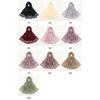 Women Scarf Pearl Embroidery Chiffon Fabric New Style Fashion Soft Middle East Long Scarf Multi Color Scarf