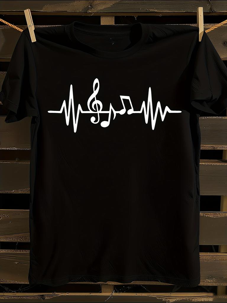 Music Heart Beat Tshirt