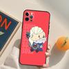 Cute Cartoon Chibi Valorant Funda Case For iPhone 16 Pro Max 15 14 11 12 13 Pro Max Mini XR 16e 16 15 Plus Phone Cover