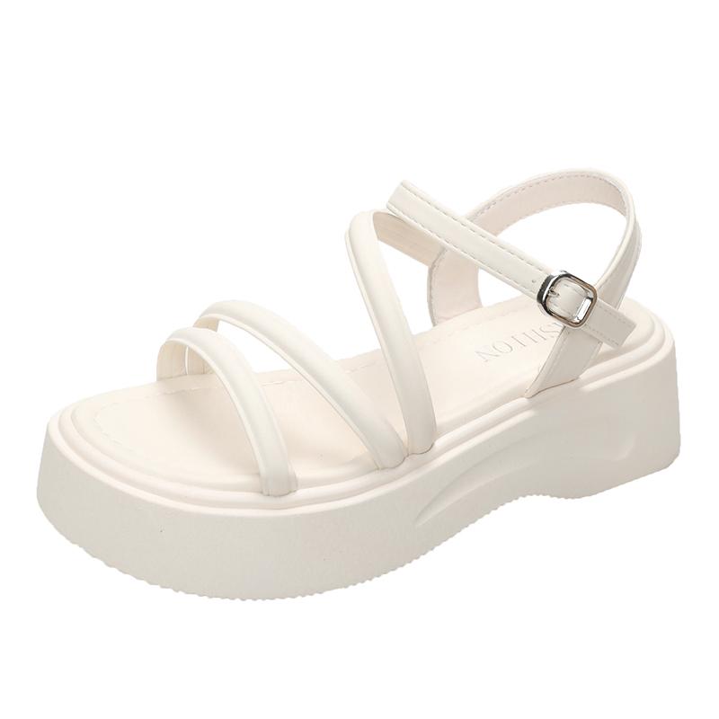 Retro Style Women's Summer Soft Sole Flats Sandals Fashion Outdoor Gladiator Footwear for Ladies