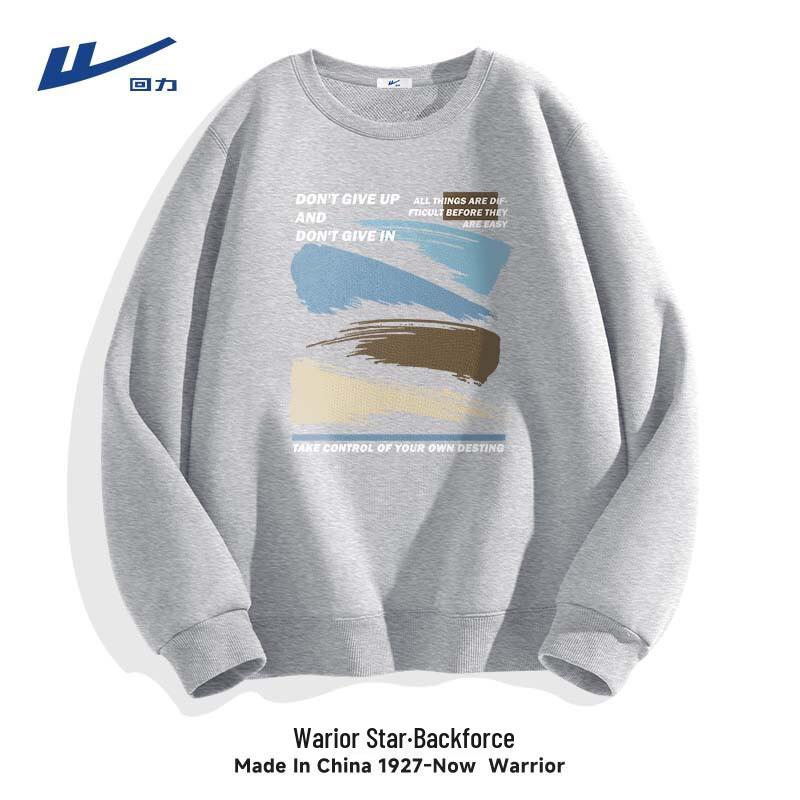 Warrior Men's Loose Fit Heavyweight Crew Neck Sweatshirt