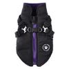 Verstellbare Hundejacke Winter Hundekleidung für kleine mittlere Hunde Welpen Haustierweste Französische Bulldogge Kleidung Chihuahua Kostüm Mops Mantel