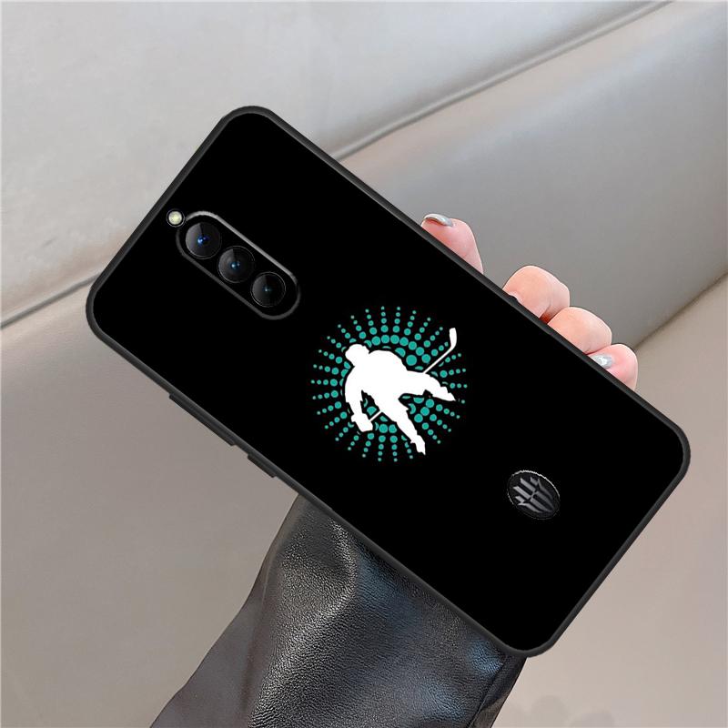 Ice Hockey Rink Sport Case For ZTE Nubia Red Magic 11 10 9 8 8S 9S 10S Pro Plus 6S 7S 6 7 For RedMagic 10 Air Cover