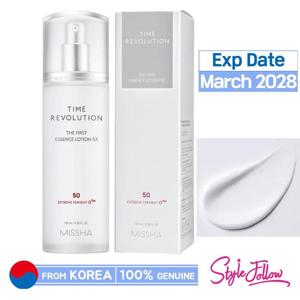 

[MISSHA] Time Revolution The First Эссенция-лосьон 5X 130 мл (1шт) 1pc + Sample Gifts