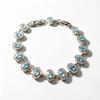 Korean Version of Fashionable Fresh and Sweet Geometric Zircon Bracelet Women's Niche Versatile Accessories Exquisite Design Jewelry 2026