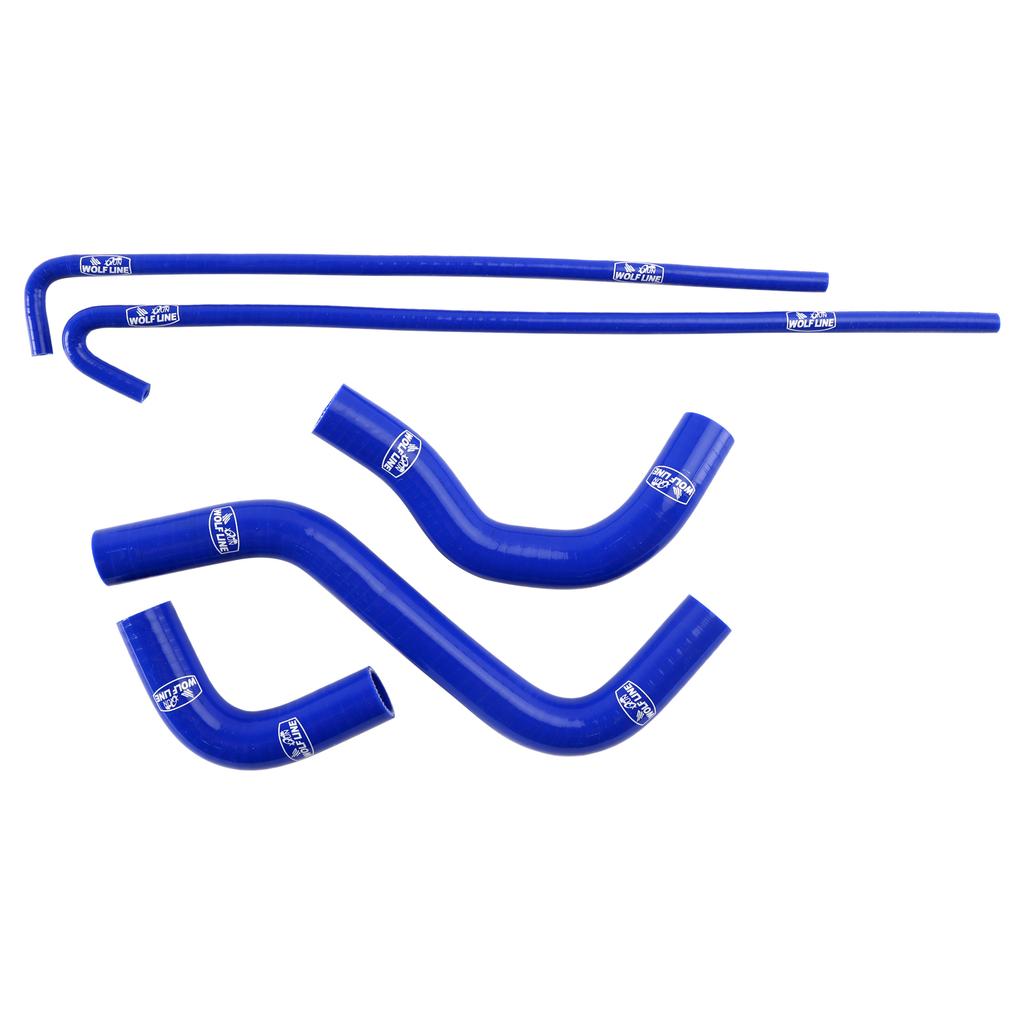 Silicone Radiator coolant Hose kit For Kawasaki Z900 Z900RS 2017-2025 Blue
