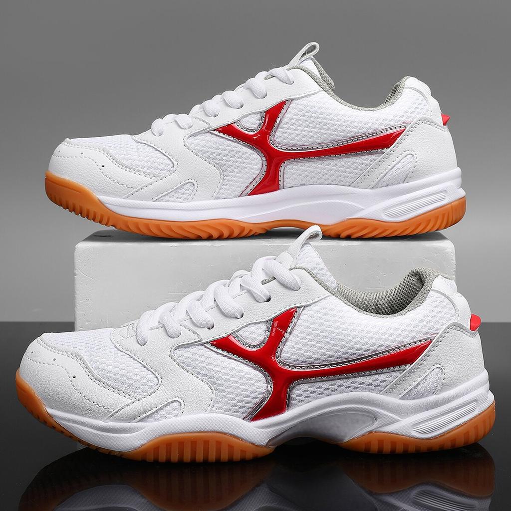 Large size table tennis shoes professional outdoor tennis shoes men's sports badminton shoes breathable fashion