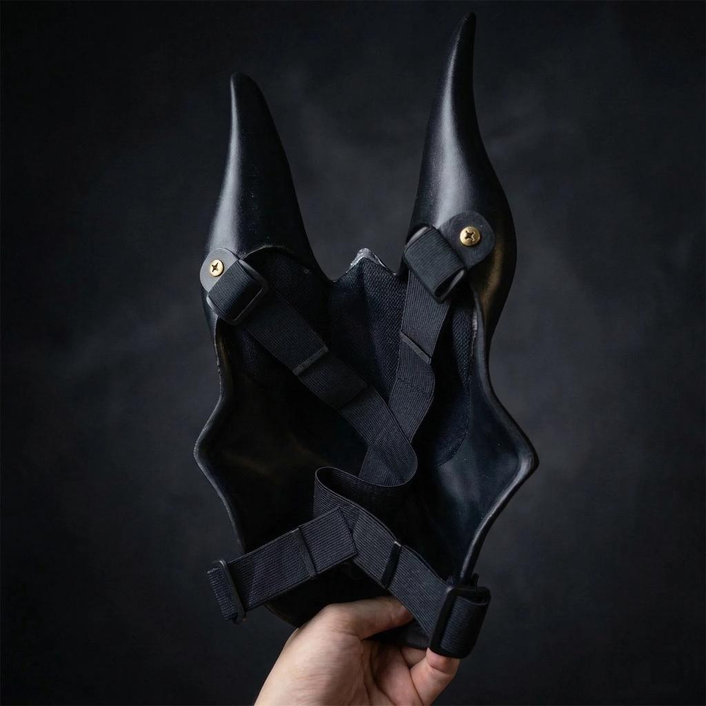 Maska Plastová Nastavitelná Cosplay Pásek Egyptská Kostýmová Maska Pro Maškarní Párty