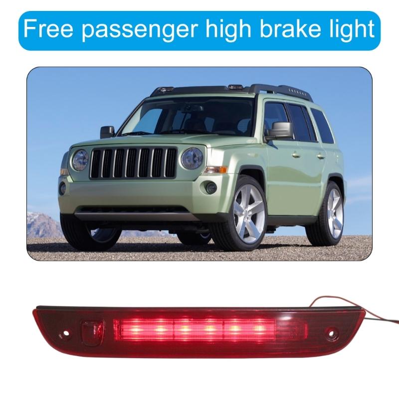 3rd Brake Light Lamp Replacement High Mount LED Tail Rear Brake Light for 07-17 Auto Accessory 5116236AF