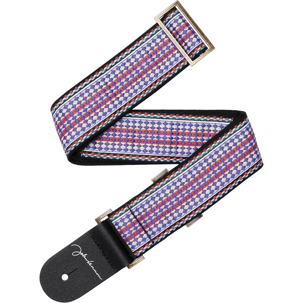 D Addario John Lennon Collection Jacquard Guitar Strap Live in NYC 50JL01