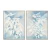 Decorative Frame - DKD Home Decor - Blue - Canvas and Polystyrene - 5x93x122 Cm - Rectangular - Plain - 8.3 Kg