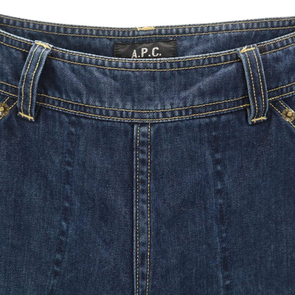 A.P.C. Denim Pants 34 Indigo Blue Jeans Women Used