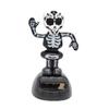3x Bobbleheads Ornaments 3x Skeleton Dashboard Desk Home Solar Powered