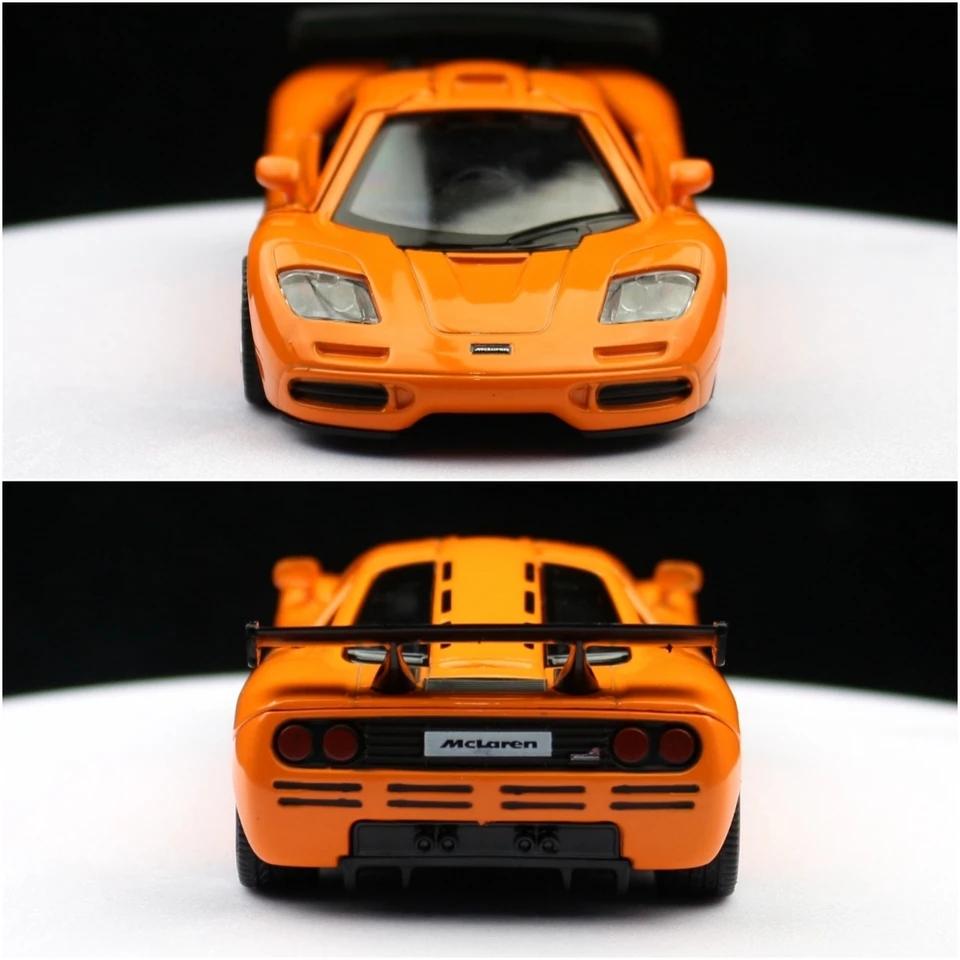 Auto Supercar Classica Retrò 1993 McLaren F1 Versione Match Auto in Metallo 5 Pollici Simulazione Diecast e Veicolo Giocattolo RMZ city 1:36 regali di compleanno in modelli in lega