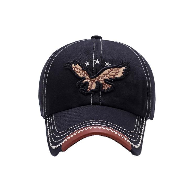 Adler Baseballkappe Herren und Damen Frühling Sommer Herbst Outdoor Sonnenschutz Stickerei Kappe Lässige Baseballkappe