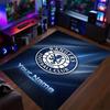 Crystal Velvet Rug Rangers FC Print Custom Name Text Floor Mat Home Decor