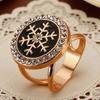 Schal-Ring-Clip für Damen Strass-Hemd-Krawatten-Clips Metall-Schneeflocke Runder Gürtel Seidenschal-Schiebering für Schal Kleid Bekleidungszubehör