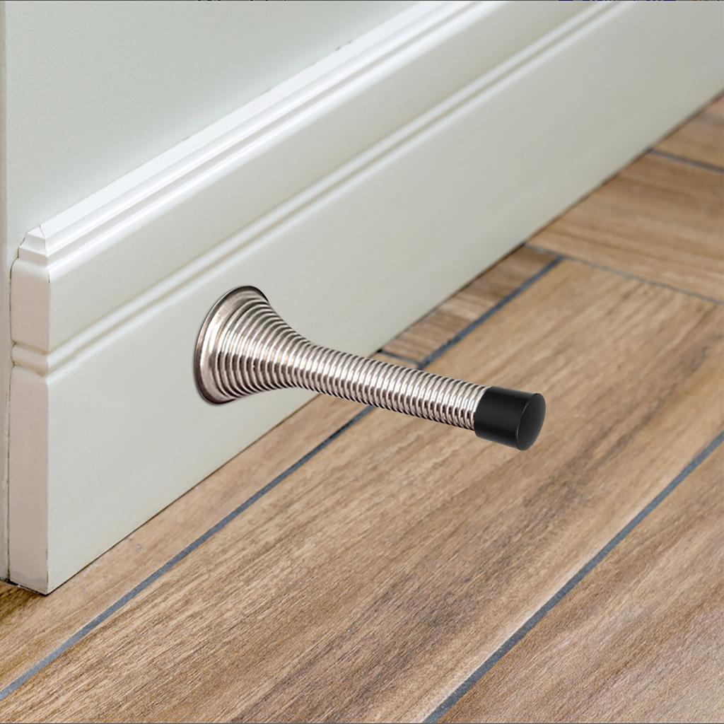 20Pcs Universal Spring Door Stopper Caps Plastic Replacement Tips Noise Reduction Wall Protection Easy Installation Door Stopper