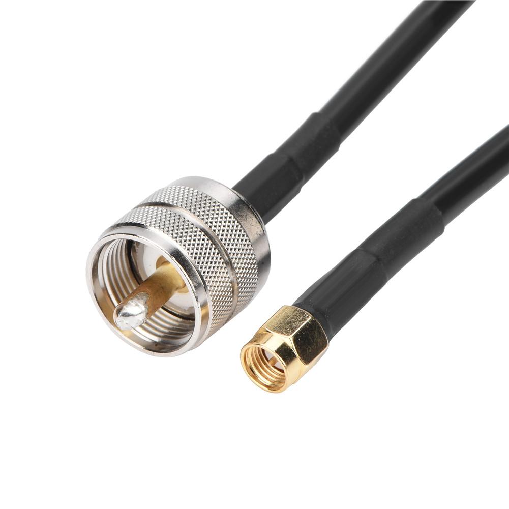 20 cm SMA PL259 Stecker auf UHF PL259 Stecker gerade RF Pigtail Koaxialkabel