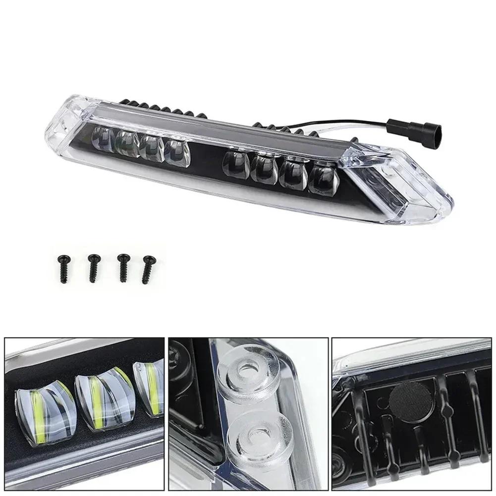 Front Bumper Lamp LED Front Bumper Light Easy Installation High Reliability High-quality ABS Material Daytime Running Light