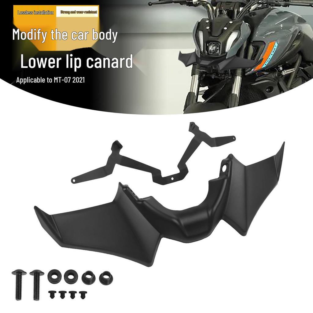 Yamaha MT07 SP PURE 2021-2024 Carbon Fiber Lower Fairing Wind Deflector Parts