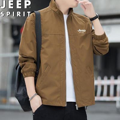 Jeep Spirit Men's Casual Windbreaker Jacket