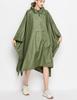 Cycling Rain Rain Commuting to Work or Rainy Storage Bag Included [Moli&Hani] Men's Raincoat, Poncho, Women's Rainwear, Waterproof, Hat, Lightweight,