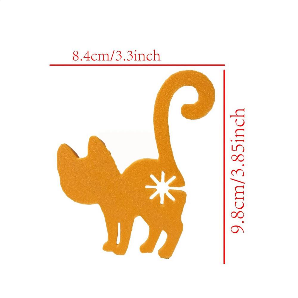 

Bread Clips 6 Pieces Cat Butt Design Kitchen Storage Clamps Reusable Bag Clips For Home Kitchen Dorm Pantry Workplace Apartment помаранчевий