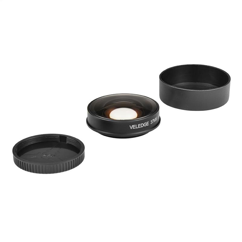 VLOGMAGIC 37MM 0.2X HD Ultra Széles Látószögű Halszem Objektív Canon, Sony, JVC Videokamerákhoz