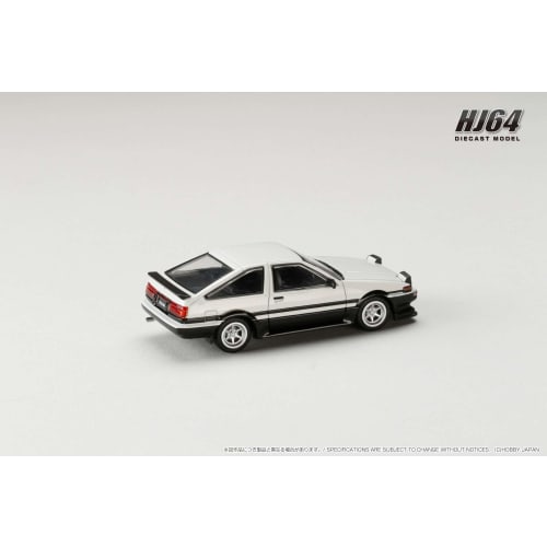 1/64 Toyota Sprinter Trueno Late Model JDM Style White/Black