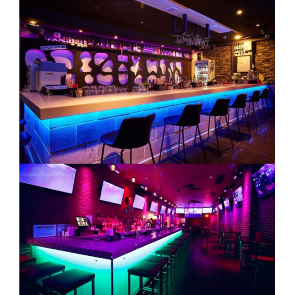 5M LED RGB Light Rechargeable Light Strap with Remote Control Indoor Bedroom Decor