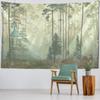 Tropical Rainforest Tapestry European Style Jungle Wall Hanging Living Room Tapestry Home Wall Decoration Bed Sheets Picnic Mats